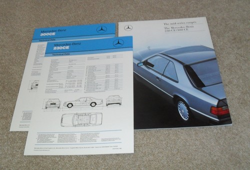 Mercedes 230 300 ce w124 - mercedes,