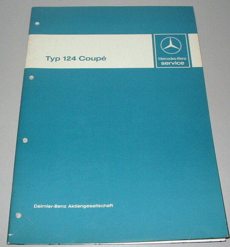 Werkstatthandbuch mercedes - mercedes, w