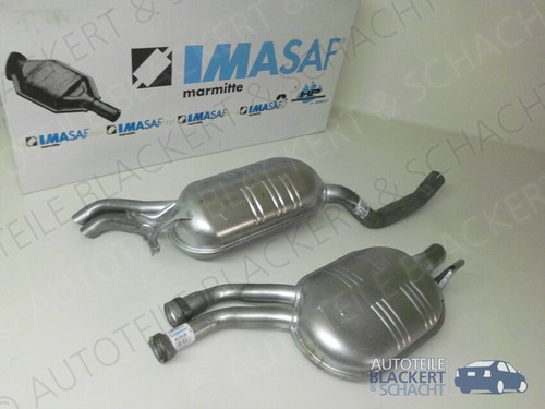 Imasaf auspuffset mitteltopf - imasaf, +