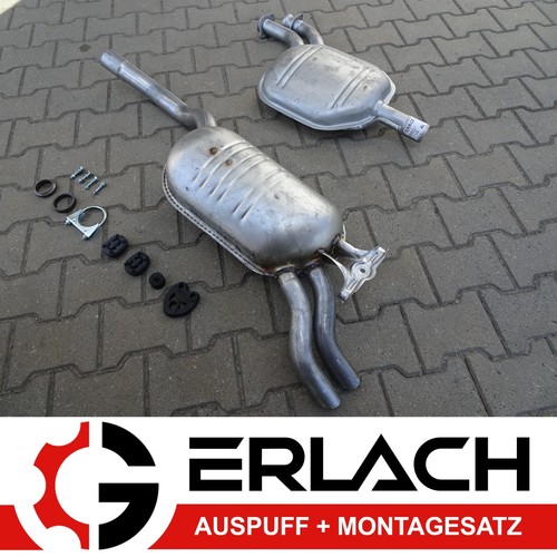 Auspuff für mercedes a124 - auspuff,